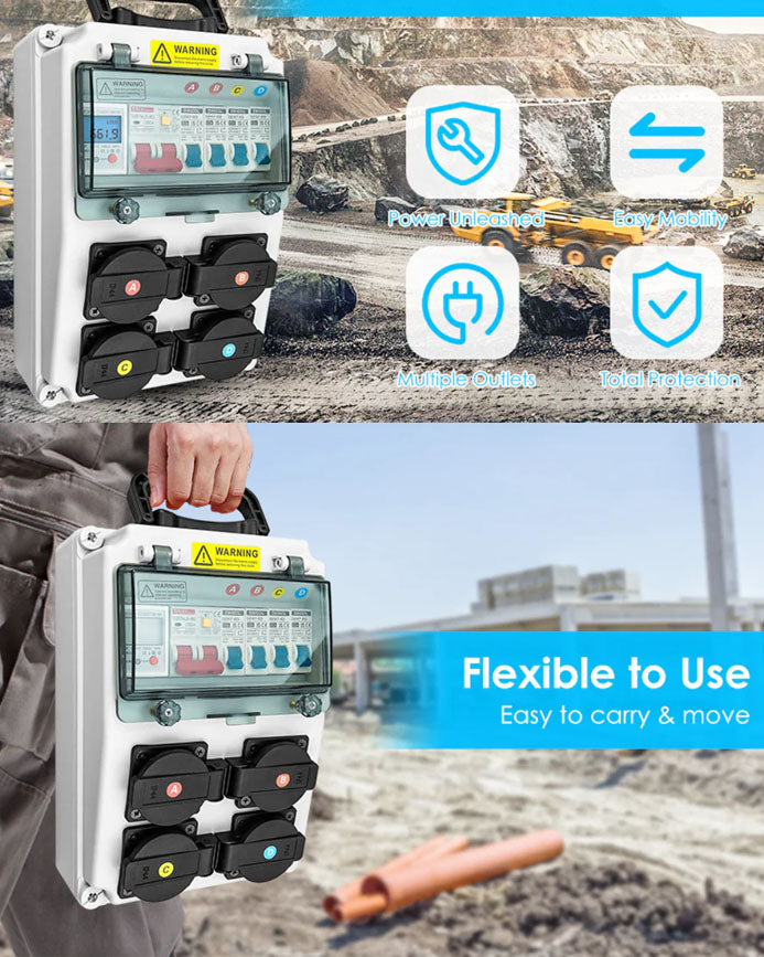 Mobile Power Outlet Box