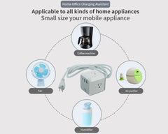 PlugHub 4-Outlet Power Cube