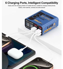 PowerHub: 6-port USB charger