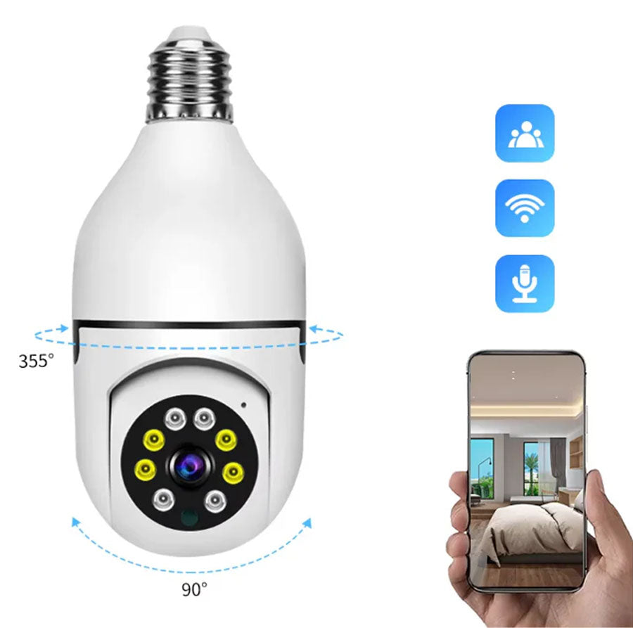 Security Lightbulb Camera