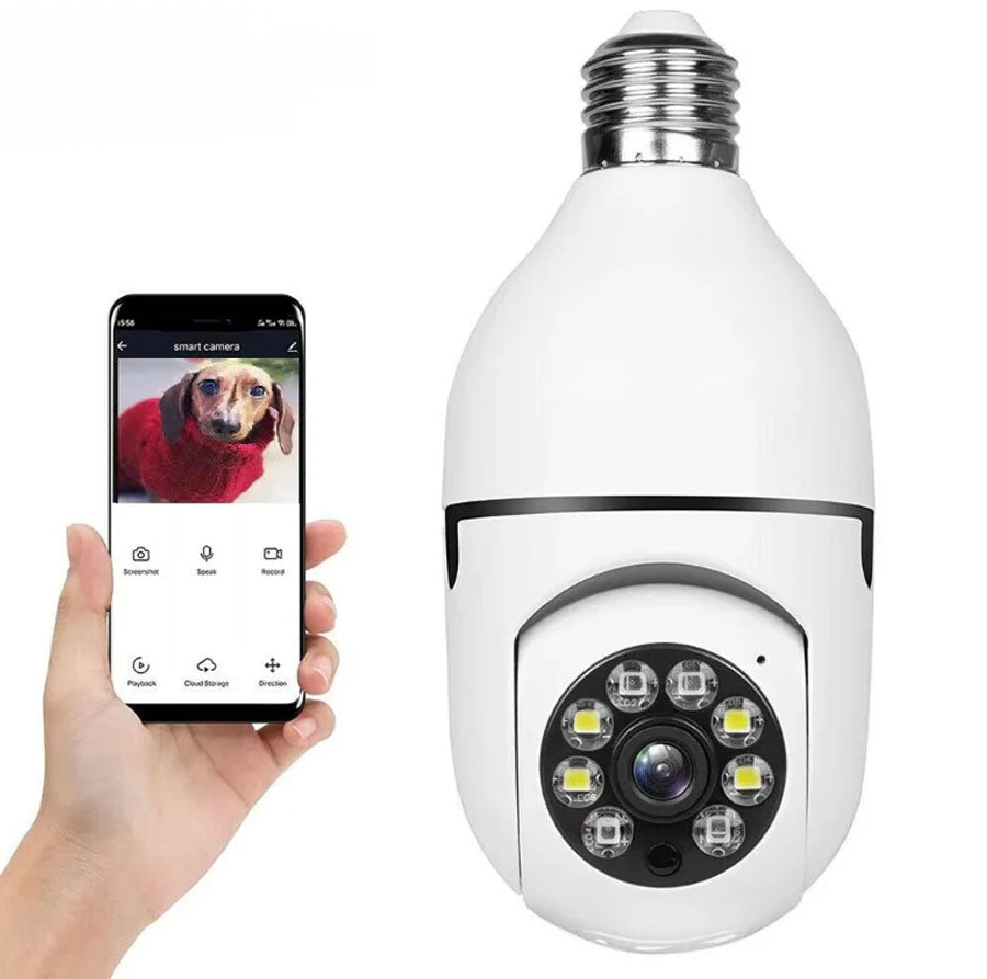 Security Lightbulb Camera