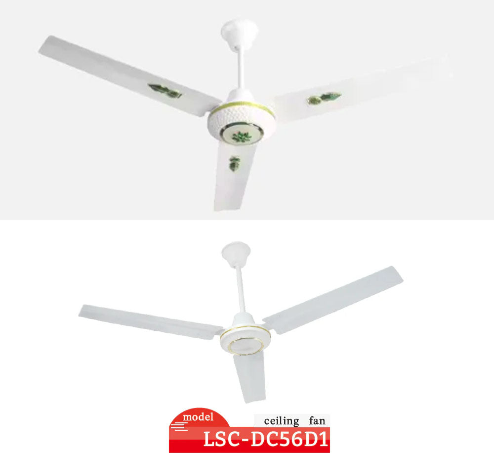 Solar DC Ceiling Fan 56 inch