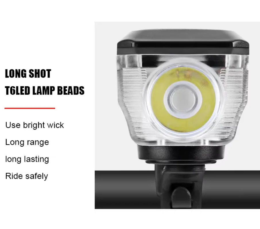 Solar Bike Light - Single Headlamp
