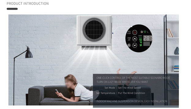 100% DC Solar-Powered Air Conditioner – High-Efficiency Inverter System