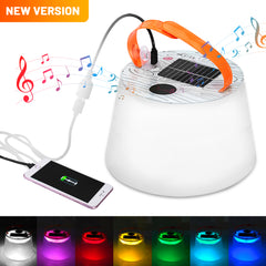 Ztarx Dual Bluetooth Speaker Inflatable Multifunctional Camping Light