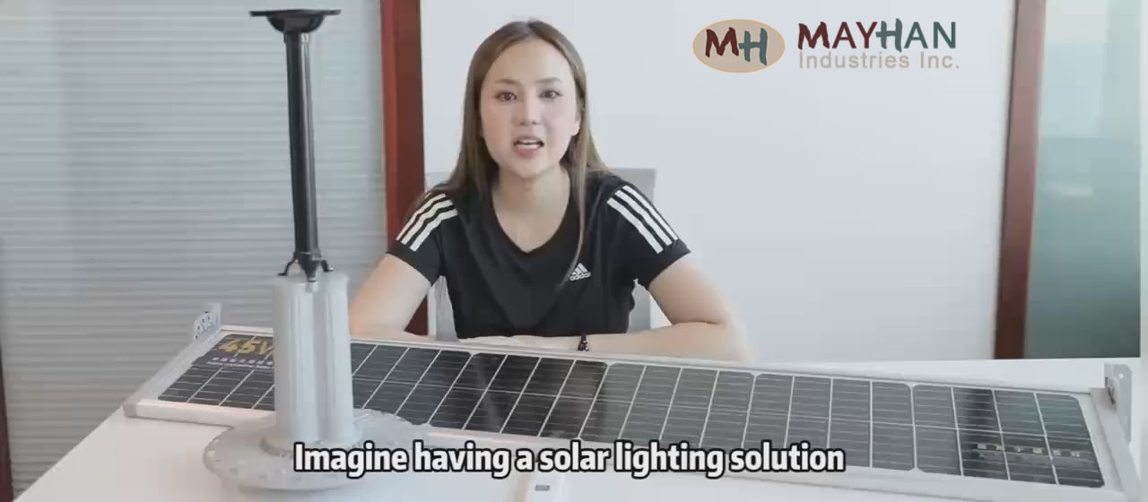 Adjustable Hybrid Solar LED Light