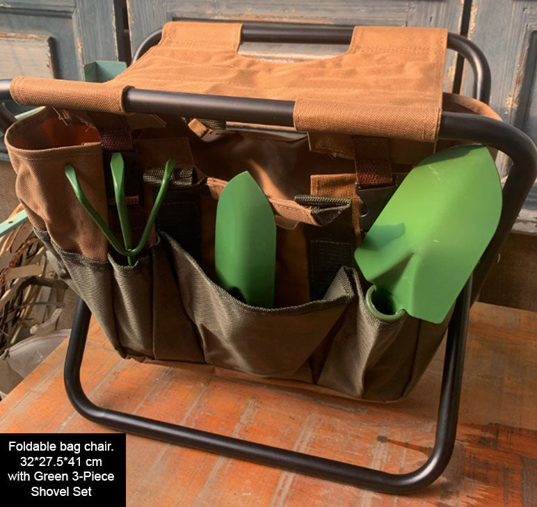 Foldable chair-backpack